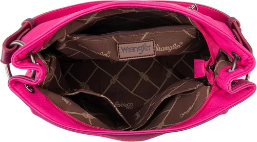 Vista 95 de Wrangler Hobo - Bolsas para mujer de cuero vegano con asa superior, bolsos de hombro y bolsos