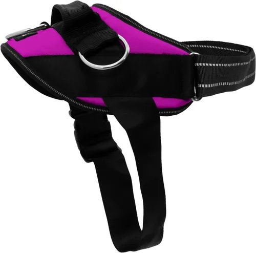 Vista 12 de ShawnCo Arnés esencial para perro, chaleco sin tirones para mascotas con 3 clips de correa, sin estrangulamiento, reflectante, ajustable