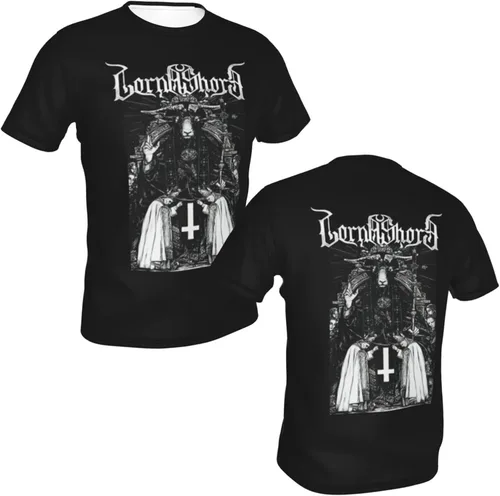 Vista 6 de Lorna Shore T Shirt Man's Summer Tee Casual Short Sleeve 3D Print Tops