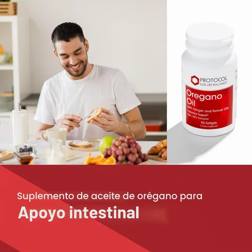 Vista 3 de PROTOCOL FOR LIFE BALANCE Aceite de orégano, soporte intestinal*, 90