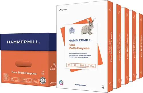 Vista 16 de Hammermill papel, Fore multifunción, 24 lb, 8.5 x 11, carta, brillo 96, Blanco
