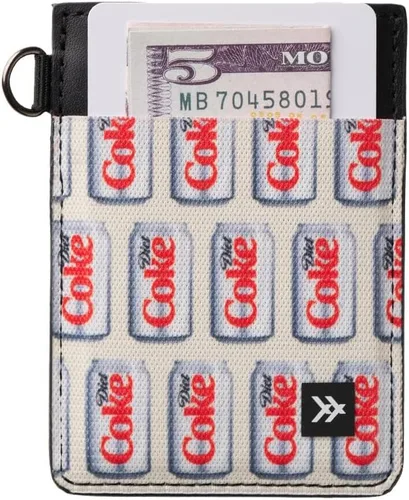 Vista 21 de Thread Wallets Cartera minimalista ultra delgada para tarjetas, Negro, Talla única, Casual