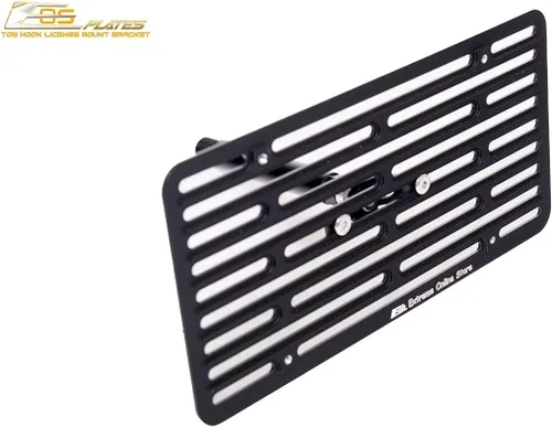 Vista 4 de Extreme Online Store Repuesto para modelos Audi Q8 y SQ8 2019 actuales Placa EOS versión 2 gancho de remolque para parachoques delantero, soporte