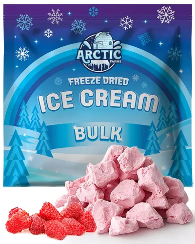 Vista 35 de Arctic Farms Trozos de Helado Liofilizado Empaquetados y en Caja - No se Derrite (1 libra, S'mores)