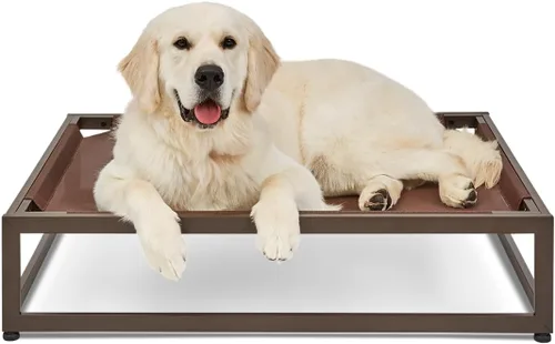 Vista 15 de FUZI Luxury Up - Cama elevada para perros para cachorros, cama elevada para mascotas para interiores y exteriores, a prueba de mordeduras