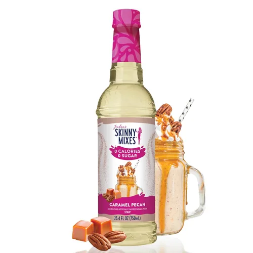 Vista 13 de Jordan's Skinny Mixes Jarabe de café sin azúcar, jarabe saborizante de café S'mores, mezcla de bebida cero calorías para lattes, hornear o batido
