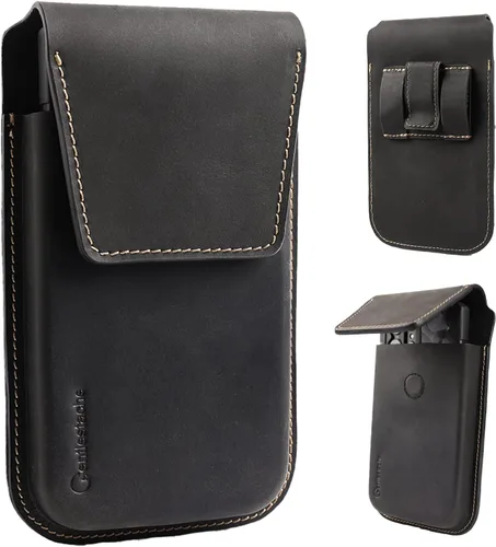 Vista 7 de Gentlestache Funda de Cuero para Teléfono para Galaxy S25 S24 S23 - Soporte de Funda para Teléfono Celular para iPhone 17 17 Pro 16 Pro 16 15 Pro