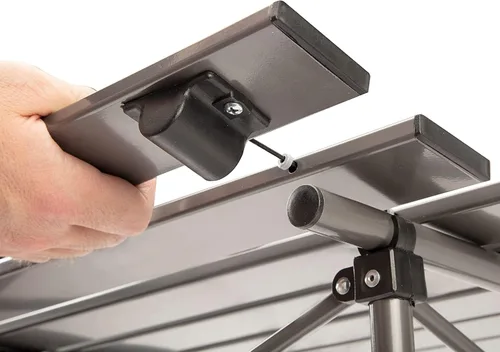 Vista 9 de Cuisinart CPT-2140, mesa de preparación plegable de aluminio
