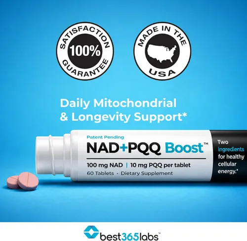 Vista 5 de Best 365 Labs NADPQQ Boost 30 Cápsulas