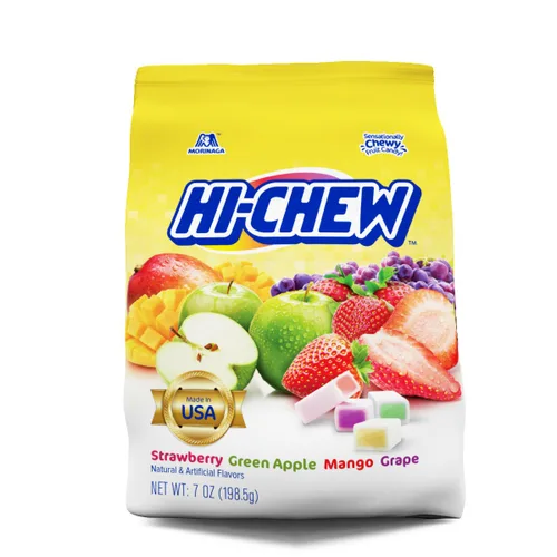 Vista 29 de HI-CHEW Mezcla Superfruit, 3.17 oz, 6 piezas, sin gluten, elaborada con sabores de frutas naturales y artificiales