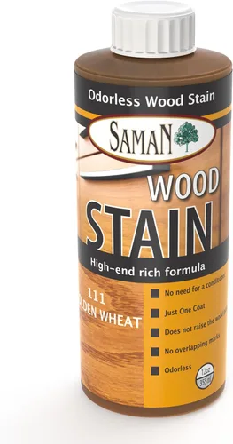 Vista 20 de SamaN Tinte interior para madera a base de agua, tinte natural para muebles, molduras, paneles de madera, gabinetes (colonial TEW-205-32, 32 oz)