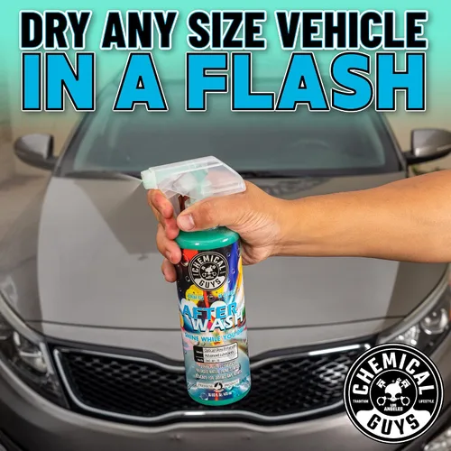 Vista 6 de Chemical Guys Paquete de detalles de coche con organizador plegable, spray para secado después del lavado (16 onzas líquidas)