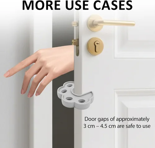 Vista 2 de 2 piezas de accesorios de puerta para lavadora, secadora de carga frontal para puerta abierta, soporte para puerta de lavandería y lavavajillas