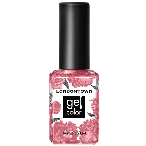 Vista 27 de LONDONTOWN Esmalte de uñas de gel UV/LED, de larga duración, resistente al astillado, color de alto brillo, marrón beige natural brillante, 0.4 fl