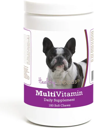 Vista 45 de Healthy Breeds Affenpinscher Multivitamínico suave masticable para perros 180