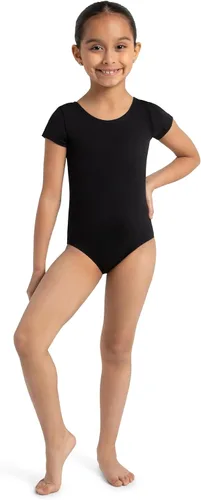 Vista 2 de Capezio Leotardo de manga corta para niñas - Chicas