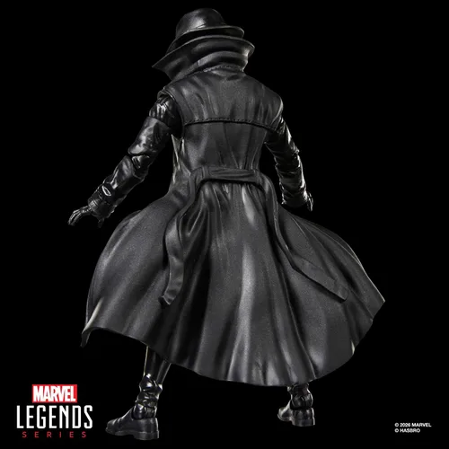 Vista 7 de Marvel Legends Series Spider-Man Noir, Retro Cardback Spider-Man Comics Figura de acción coleccionable de 6 pulgadas (exclusivo de Amazon)