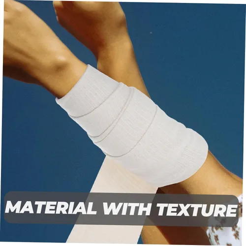 Vista 6 de Ipetboom 1roll Elastic Tubular Stockinette Bandage High Elasticity Cotton Sleeve for Dressing and Support for Wrapping Wrists Convenient