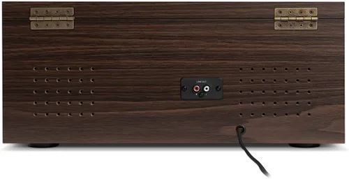 Vista 7 de Victrola Empire Signature - Tocadiscos Bluetooth 7 en 1 de madera de mediados de siglo