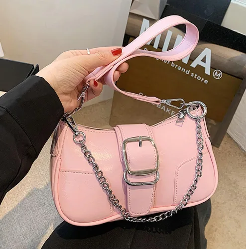 Vista 5 de Bolso Hobo de mezclilla para mujer, bolsos cruzados de lona Y2K, bolso pequeño de mano de mano, bolso de mano para axila de noche, bolso con asa