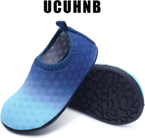 Vista 3 de Zapatos de agua para bebés, zapatos de natación para playa, natación, piscina, caminar, sandalias atléticas