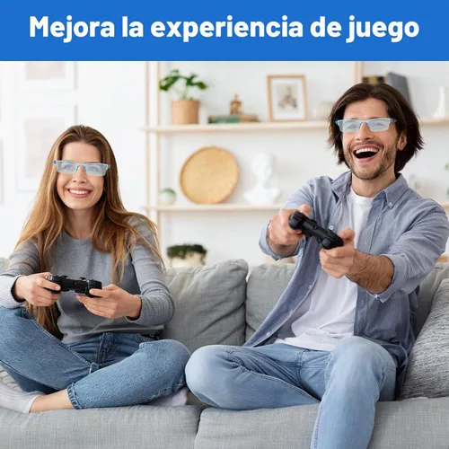 Vista 7 de 2 lentes de enfoque automático autoajustables, gafas de presbicia con zoom automático antiluz azul, lentes de lectura inteligentes inteligentes