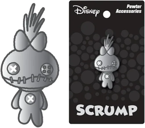 Vista 2 de Disney Pin de solapa de estaño Scrump, multicolor, 1.0in