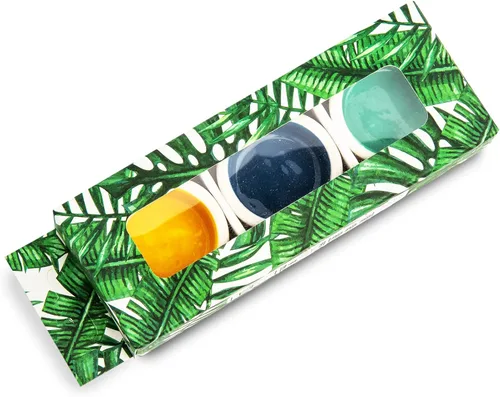 Vista 5 de 3 piezas de tazón micro colorido, tazas de riego Trantuala, cuenco pequeño para cangrejo ermitaño, cuenco de comida Gecko crestado