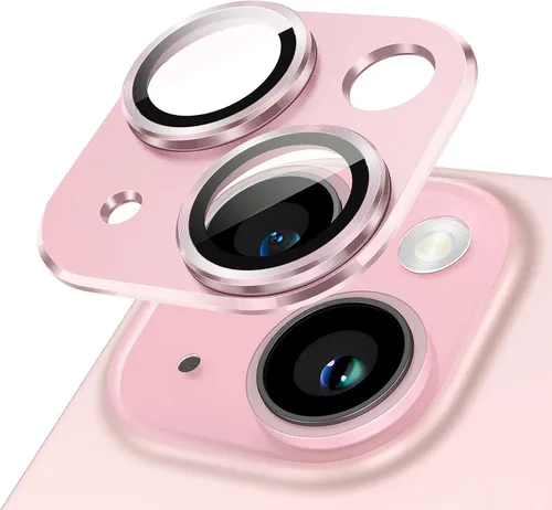 Vista 11 de JETech Protector de lente de cámara para iPhone 17 de 6.3 pulgadas, cobertura completa, cubierta de anillo de vidrio templado 9H, placa de metal