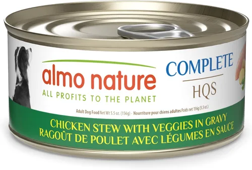 Vista 13 de almo nature HQS - Comida húmeda completa para perros, estofado de atún con verduras, 5.5 onzas, paquete de 12