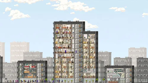 Vista 8 de Project Highrise Architects Edition (Xbox One)
