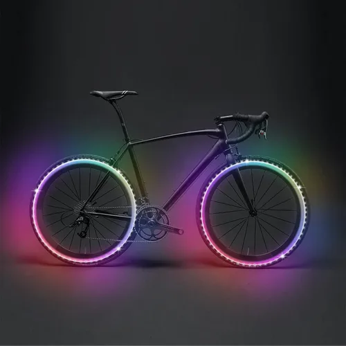 Vista 5 de L8star - Tira de luces LED de 20 pies con batería, 6m de luces LED de cambio de color operadas por batería, sincronización de música, aplicación