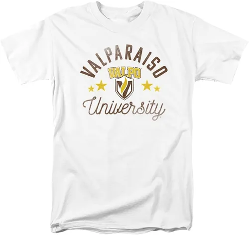 Vista 110 de Collegiate Distressed Mascot Unisex Adult T Shirt Collection 3 Universidad de Adelphi