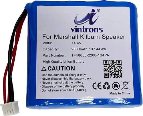 Vista 2 de Reemplazo de batería TF18650-2200-1S4PA para altavoz Marshall Kilburn