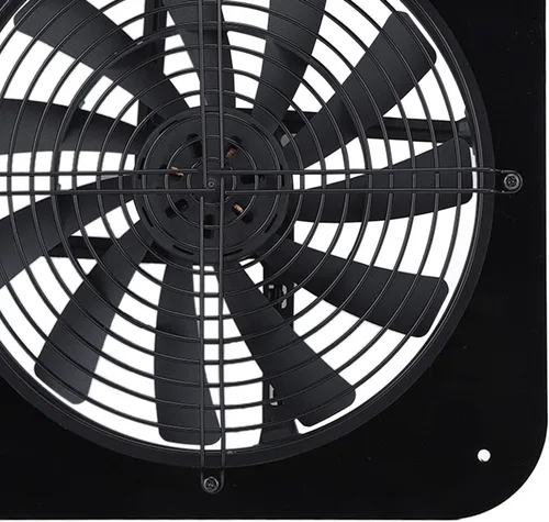 Vista 6 de Fdit Ventilador de escape de ático alimentado por energía solar, 100 W, 13.5 pulgadas, panel de silicona monocristalina, 18 V, para casa