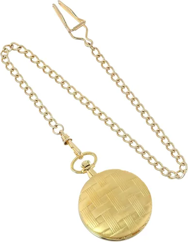 Vista 2 de Charles Hubert 3841-GR Reloj de bolsillo mecánico chapado en oro, Multi, Mecánico
