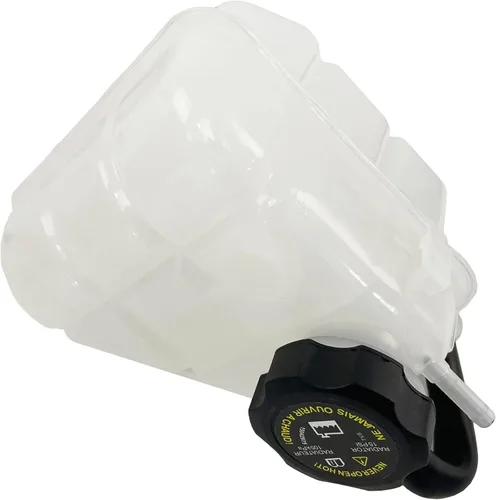 Vista 8 de PartsFlow Tanque de depósito de refrigerante con tapa compatible con Chevrolet Silverado GMC Sierra Cadillac Escalade Yukon 603-054 22797286