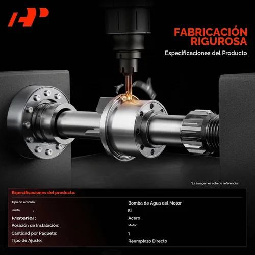 Vista 3 de A-Premium Bomba de agua del motor [OHV V8 5.7L] Compatible con Dodge