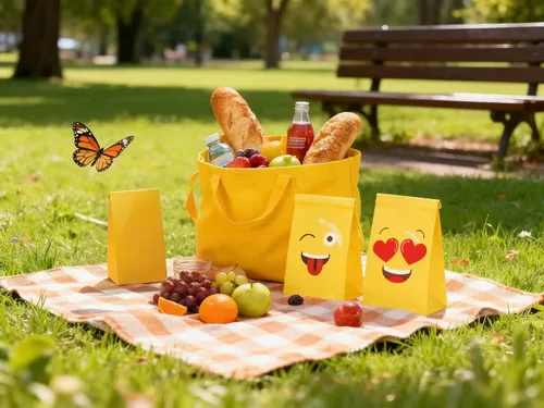Vista 5 de VstarOne 24 bolsas de dulces – Emoticons bolsas de fiesta con calcomanías, 24 calcomanías, bolsa de papel kraft para bodas, nacimientos