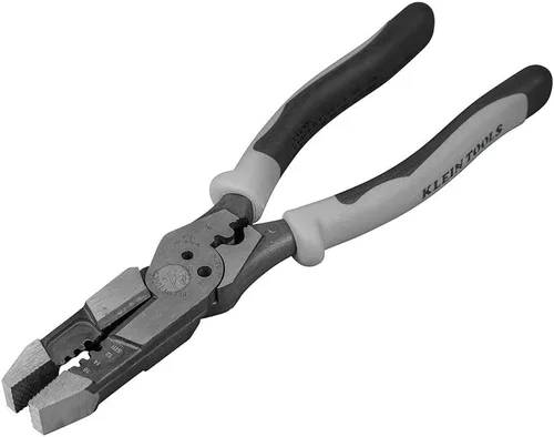 Vista 7 de Klein Tools Paquete de alicates de punta de aguja J207-8CR y alicates multiherramienta J215-8CR