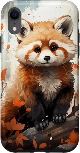 Vista 25 de Cute Red Panda, Red Panda Lover Case for iPhone 17