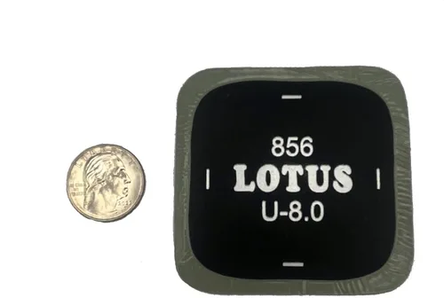 Vista 3 de Lotus Parches universales para reparación de neumáticos (cuadrados de 2-3/4 pulgadas)