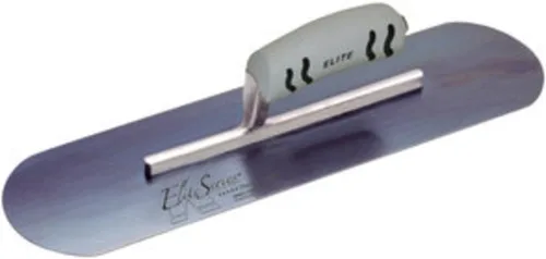 Vista 2 de Kraft Tool CFE277BPF Elite Series Five Star - Paleta de piscina de acero azul con mango ProForm, 14 x 4 pulgadas