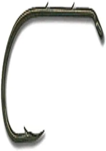 Vista 2 de Mustad Gancho de pico de caña larga especial clásico con 2 púas para cebo