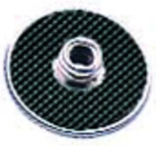 Vista 3 de Manfrotto Adaptador de montaje, rosca hembra de 1/4" x20 a macho de 3/8" con brida moleteada. (#3367)