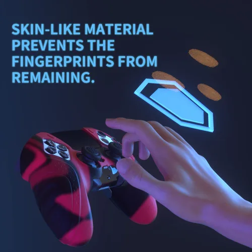 Vista 40 de PlayVital Guardian Edition Anti-Slip Ergonomic Silicone Cover Case for ps5 Edge Controller, Soft Rubber Protector Skin for ps5 Edge Wireless