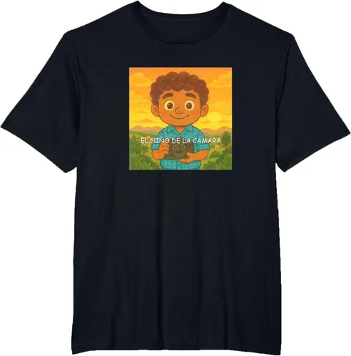Vista 81 de Camiseta El Niño de la Cámara – Diseño Oficial del Cuento Ilustrado