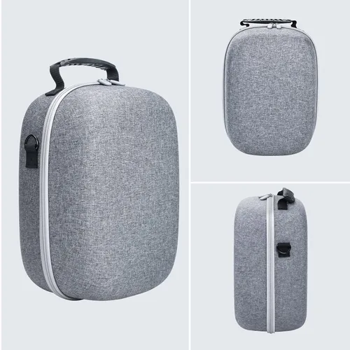 Vista 6 de FASTSNAIL Hard Carrying Case & Accessories Bundle Compatible with PS VR2, Protective Storage Case with Lens Protector, Shoulder Strap and Velcro