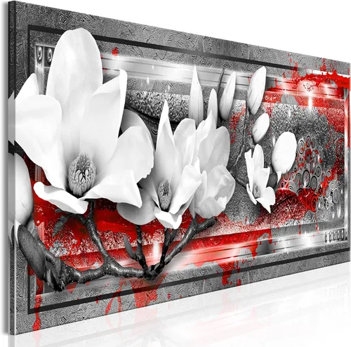 Vista 30 de artgeist Lienzo decorativo para pared, abstracto, 35 x 12 pulgadas, 1 unidad, decoración del hogar, cuadro estirado, pintura fotográfica, imagen
