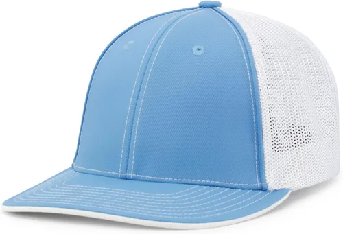 Vista 53 de Pacific Headwear Gorra unisex Pacific Headwear Trucker Flexfit® para adultos Grafito/Negro/Negro